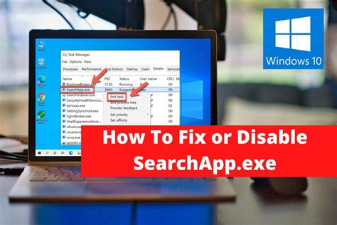 how to disable searchapp.exe